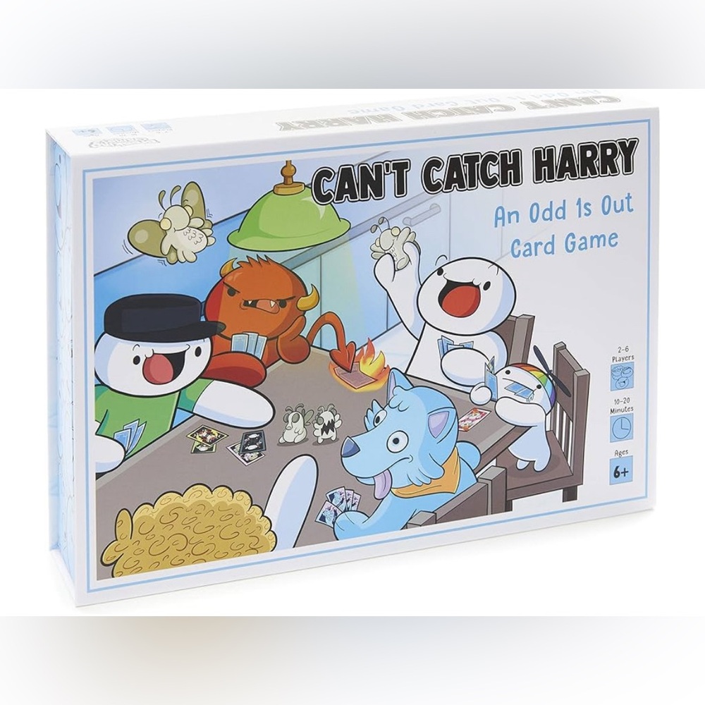 Can’t Catch Harry An Odd 1s Out Card Game